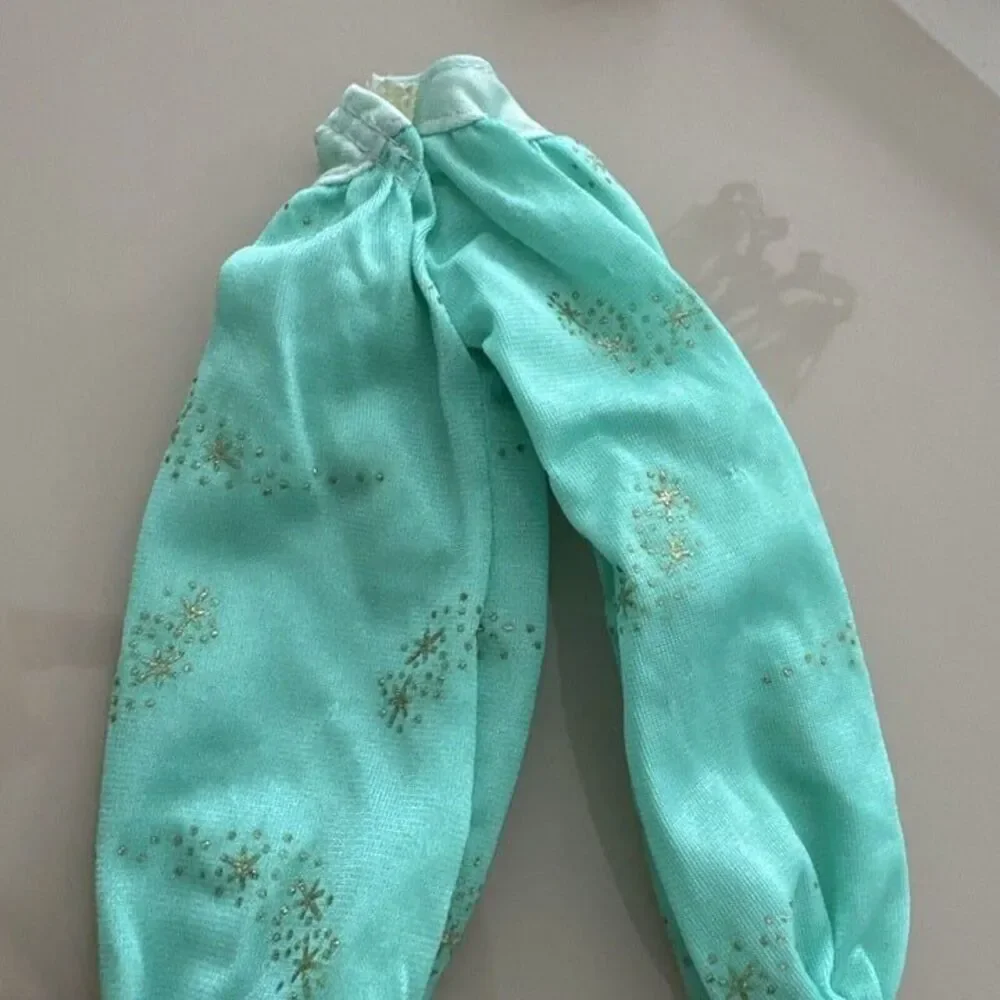 BARBIE Doll Pants‎ PRINCESS JASMINE 1992 Mattel Disney ALADDIN GreenPants /Gold